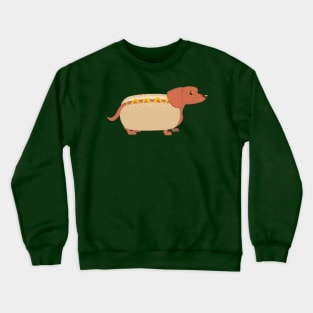 Hotdog Dog Crewneck Sweatshirt